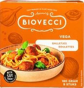 Vegetarische balletjes BIO 6x180 gr.
