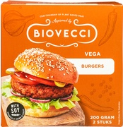 Vegetarische burgers BIO 6x200 gr.