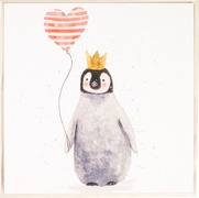 Postkaart Tina pinquin 10x1 stuks