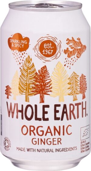 Sparkling ginger BIO 24x330 ml.