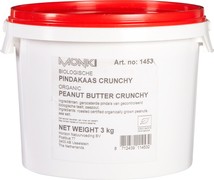 Pindakaas crunchy emmer 3 kg.