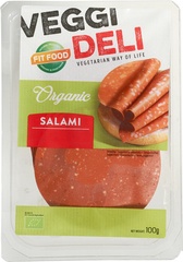 Vegetarisch beleg salami BIO 1x100 gr.