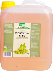 Witte wijnazijn BIO 1x5 kg.