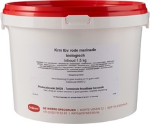 Marinade rood BIO 1x1.5 kg.