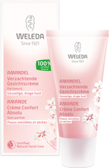 Amandel gezichtscrème  1x30 ml.