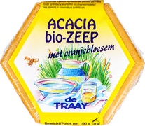 Acacia zeep met oranjebloesem  1x100 gr.