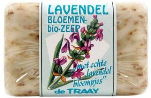 Lavendel bloemen zeep  1x250 gr.