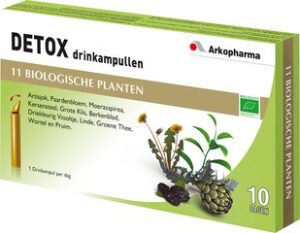 Detox drinkampullen BIO 1x10 stuks