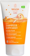Shampoo-Bodywash sinaasappel  1x150 ml.