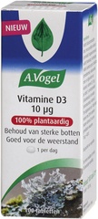 Vitamine D3 10 µg  1x100 stuks