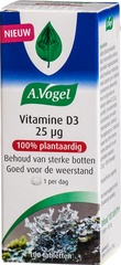 Vitamine D3 25 µg  1x100 stuks