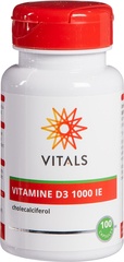 Vitamine D3 1000 ie  1x100 stuks