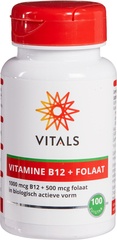 Vitamine B12 met Folaat  1x100 stuks