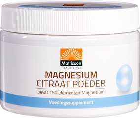 Magnesium Citraat Poeder  1x200 gr.