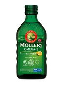 Mollers Levertraan citrroen  1x250 ml.