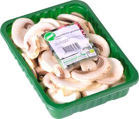 Champignons wit gesnede BIO 1x250 gr.