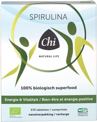 Spirulina navulverpakking BIO 1x570 stuk