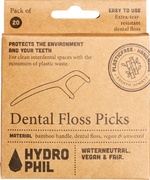 Floss sticks met FSC bamboe 1x20 stuks