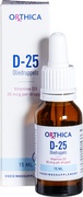 D-25 oliedruppels  1x15 ml.