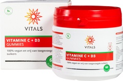 Vitamine C + D3 gummies  1x60 stuks