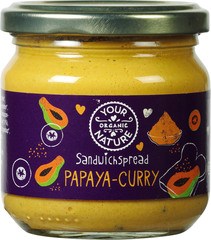Papaya-curry spread BIO 6x180 gr.