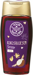 Kokosbloesemsiroop donker BIO 8x250 ml.