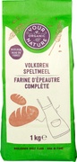 Speltmeel volkoren BIO 6x1 kg.
