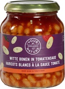 Witte bonen in tomatens BIO 6x360 gr.
