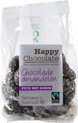 Chocolade amandelen puur BIO 10x175 gr.