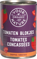 Tomaten blokjes BIO 12x400 gr.