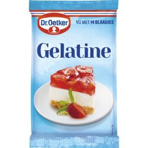 Gelatineblaadjes Dr. Oetker 20x14st.