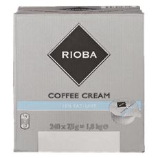 Koffiemelkcups Rioba  240x7,5gr.