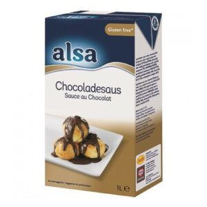 Alsa chocoladesaus vloeibaar 1 ltr.