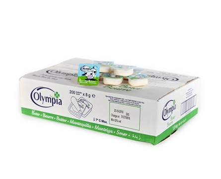 Roombotercup Olympia 200x8 gr.