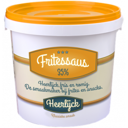 Fritessaus 25% Heerlijck emmer 10 ltr.