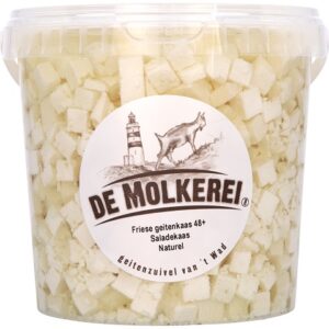 Geitensaladekaas emmer 2 kg.