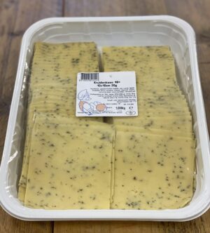 Gesn. kruidenkaas 20 gram plak 1 kg.