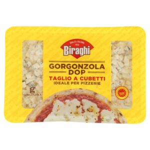 Gorgonzola blokjes 1,2 kg.