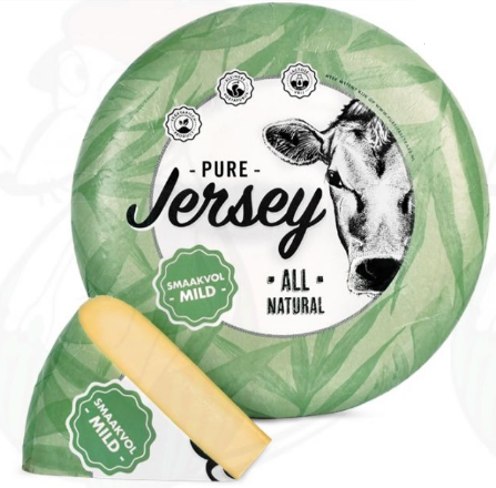 Pure Jerseykaas smaakvol mild p/kg.