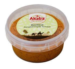 Houmous zongedr. tomaat 150gr