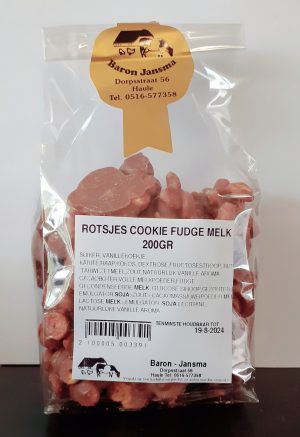 Rotsjes chococookies fudge 200gr.
