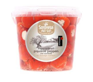 Peppadew peppers met roomkaas 770 gr.