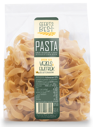 Pasta 100% veldbonen Geerts Best 250 gr.