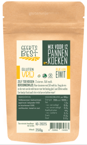 Pannenkoekmix/veldbonenmeel  400 gr