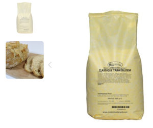 Tarwebloem Classique broodmix 2 kg.