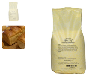 Tarwemeel Classique broodmix 2 kg.