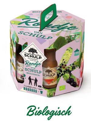 Schulp Rondje BIO 7x0,2ltr +glas ACTIE
