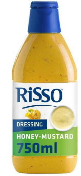 Risso Dressing Honing/mosterd 6x750ml