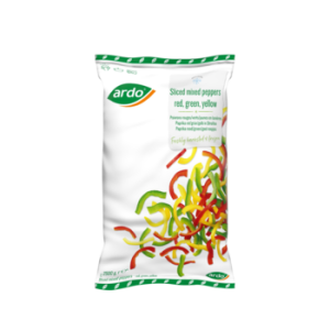 Paprika 3 kleur mix reepjes 4x2500 gr.