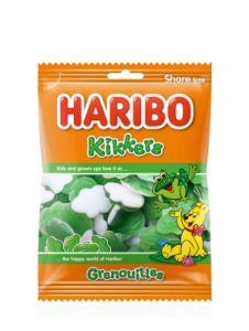 Kikkers zakjes Haribo 28x75gr.